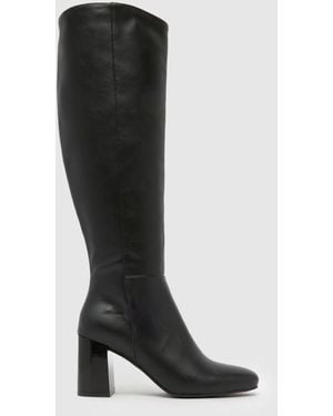 schuh Devlin Knee High Boots - Black