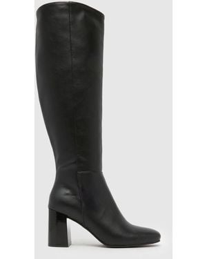 schuh Devlin Knee High Boots - Black