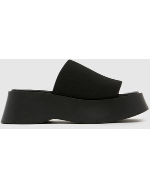 schuh Tash Mule Sandals - Black