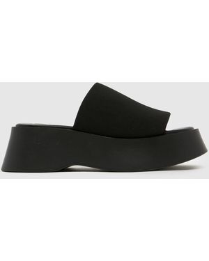 schuh Tash Mule Sandals - Black