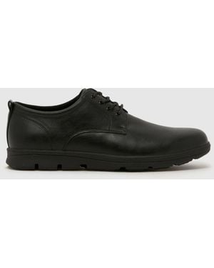 schuh Pilot Lace Up Shoes - Black
