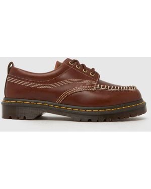 Dr. Martens Lowell Moc Toe Shoes - Brown