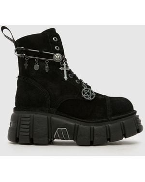 New Rock Rogue Boots - Black