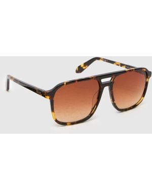 Quay On The Fly Sunglasses - Brown