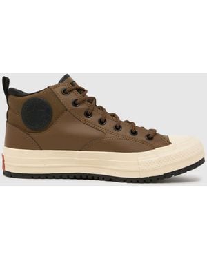 Converse All Star Malden Trainers - Brown