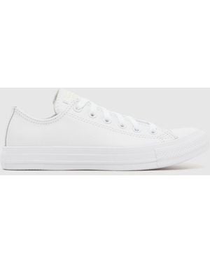 Converse All Star Mono Ox Trainers - White