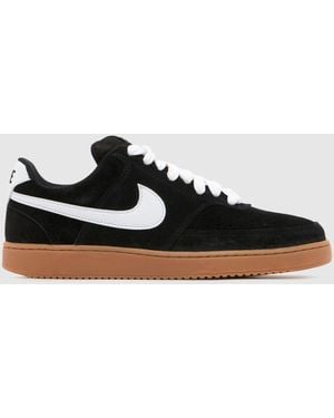 Nike Court Vision Trainers - Black