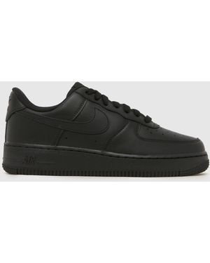 Nike Air Force 1 Trainers - Black