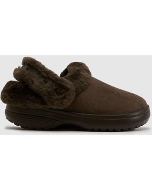 Crocs™ Classic Unfurgettable Sandals - Brown