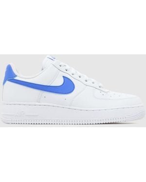 Nike Air Force 1 Trainers - Blue
