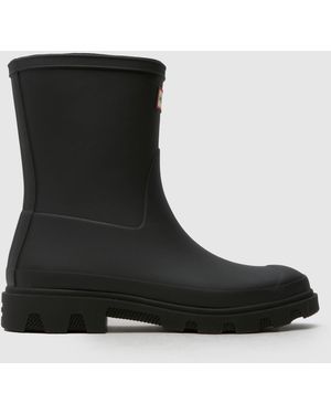HUNTER Downpour Short Boots - Black