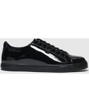Kickers Tovni Lacer Mono Flat Shoes - Black