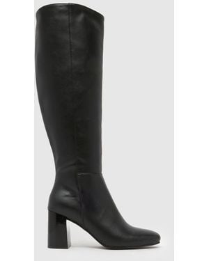 schuh Devlin Knee High Boots - Black