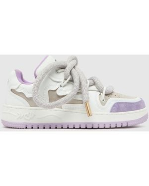 Acupuncture Schuh Fat Laces Trainers - White