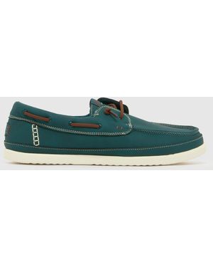 HEYDUDE Harbor Breeze Lo Shoes - Green