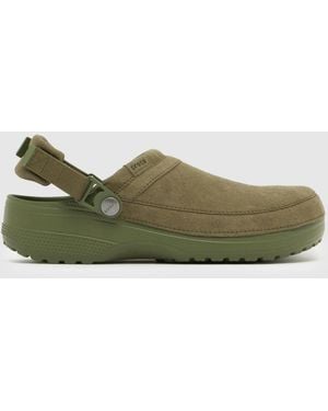Crocs™ Classic Crafted Clog Sandals - Green