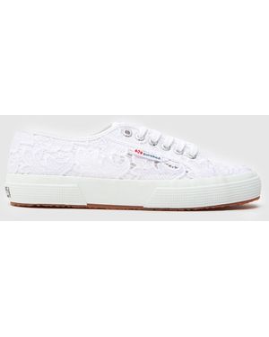 Superga 2750 Macrame Trainers - White