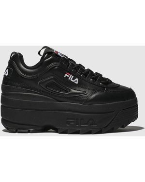 Fila Disruptor Ii Platform Trainers - Black