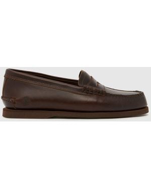 Timberland Loafer Shoes - Brown