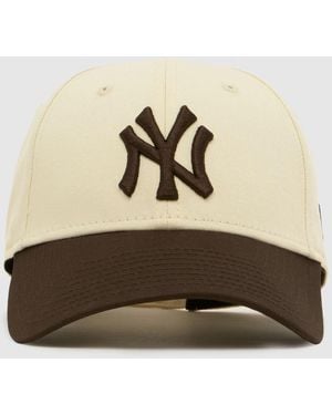 KTZ 9Forty Colour Block Cap - Natural