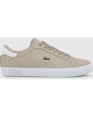 Lacoste Powercourt Trainers - Grey