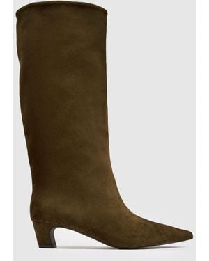 schuh Dollie Pull On Boots - Green