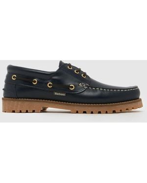 Barbour Deck Boat Shoes - Blue