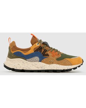 Flower Mountain Yamano 3 Trainers - Blue