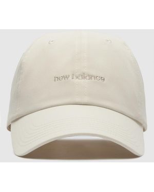 New Balance Logo Cap - Natural