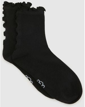 UGG Lettuce Quarter Socks 1 Pack - Black