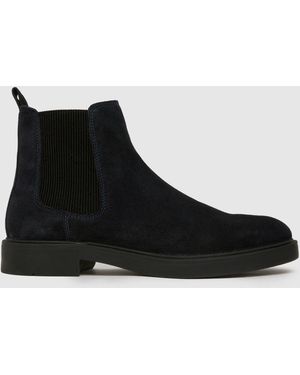 schuh Dice Suede Chelsea Boots - Black