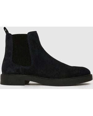 schuh Dice Suede Chelsea Boots - Black
