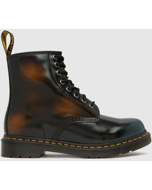 Dr. Martens 1460 Brush Off Boots - Black