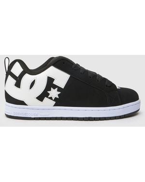 Dc Graffik Court Trainers - Black