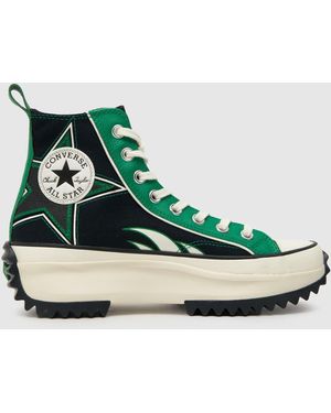 Converse Run Star Hike Racer Revival Trainers In - Green