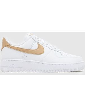 Nike Air Force 1 Trainers - White