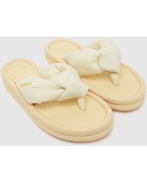 Havaianas Over Puffed Flip Sandals - Metallic