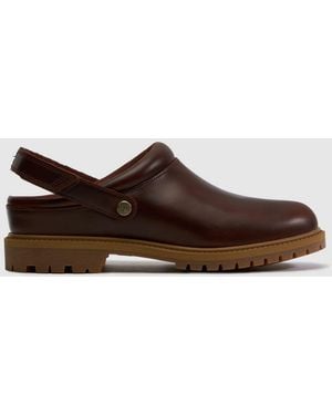 Timberland Premium Clog Flats - Brown
