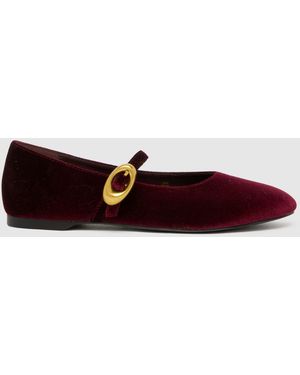 schuh Lune Ballerina Flats - Red