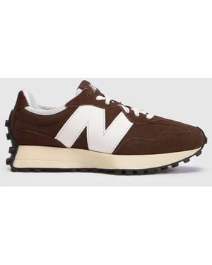 New Balance 327 Trainers - Brown