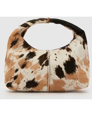 schuh Jazmin Cow Leather Bag - Brown
