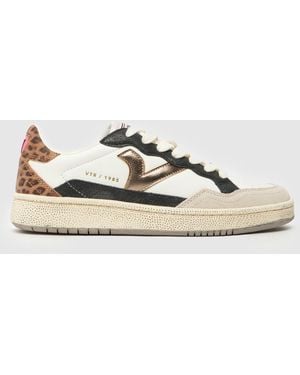 Victoria Smash Trainers - Brown