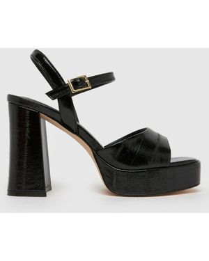 schuh Sabina Platform High Heels - Black