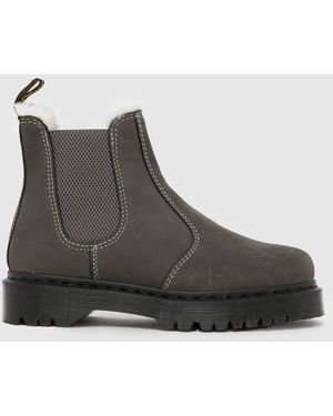 Dr. Martens 2976 Bex Fur Lined Chelsea Boots - Brown