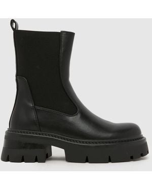 SIMMI Perez Chunky Chelsea Boots - Black
