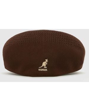 Kangol Tropic 504 Flat Cap - Brown