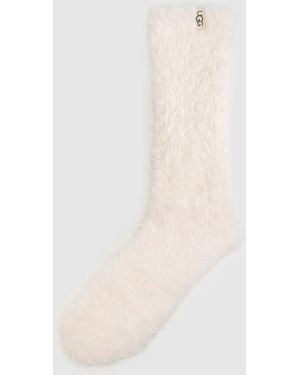 UGG Teddi Cosy Crew Sock - White