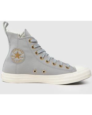 Converse All Star Hi Trainers - Grey