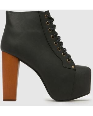 Jeffrey Campbell Lita Platform Boots - Black