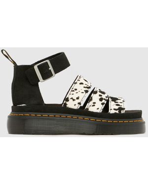 Dr. Martens Clarissa Quad Sandals - Black